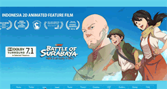 Desktop Screenshot of battleofsurabayathemovie.com